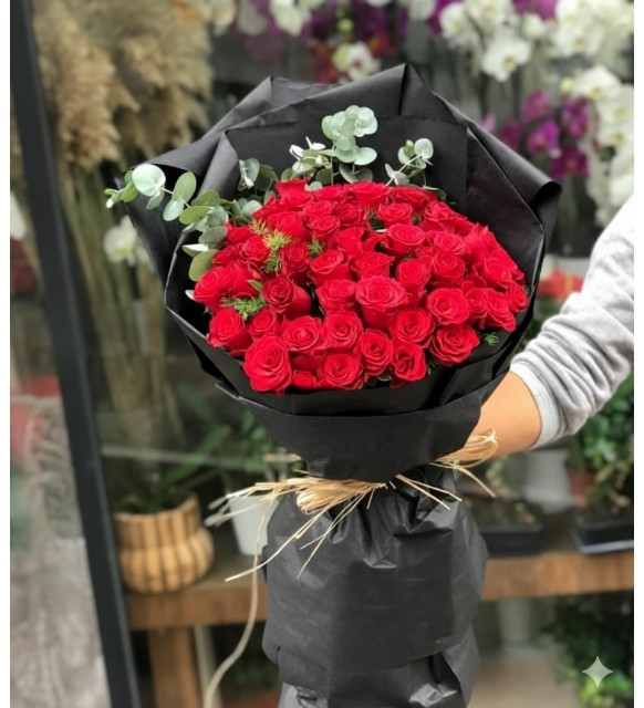 41 Kırmızı Gül Buketim